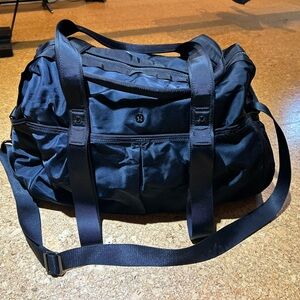 Lululemon Black Duffel / Tote Bag
